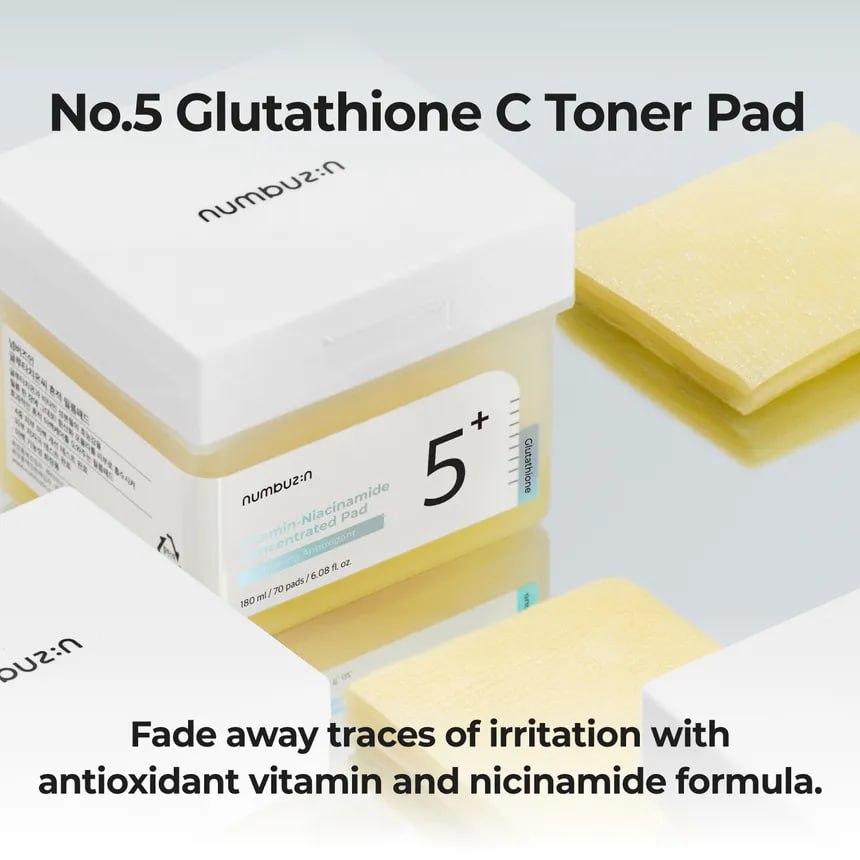 Numbuzin No.5+ Niacinamide Concentrated Toner Pad