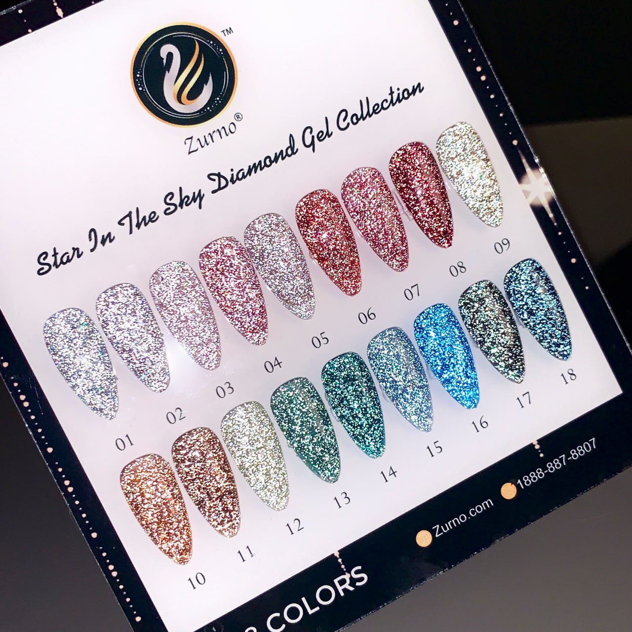 Star In The Sky Diamond Gel - 18 Colors Collection