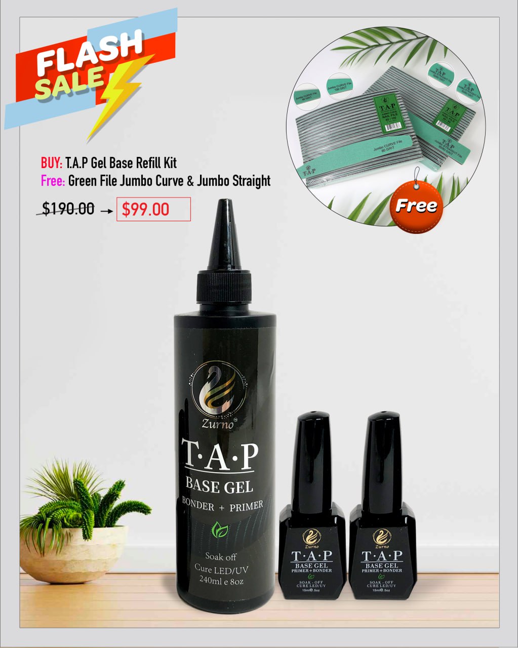 FLASH SALE - T.A.P - Base Refill Kit Bundle