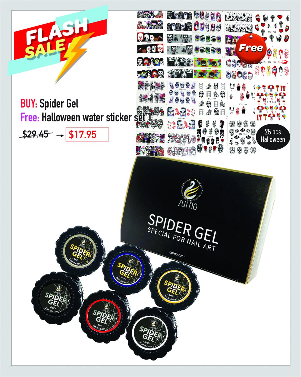 FLASH SALE - Spider Gel Bundle