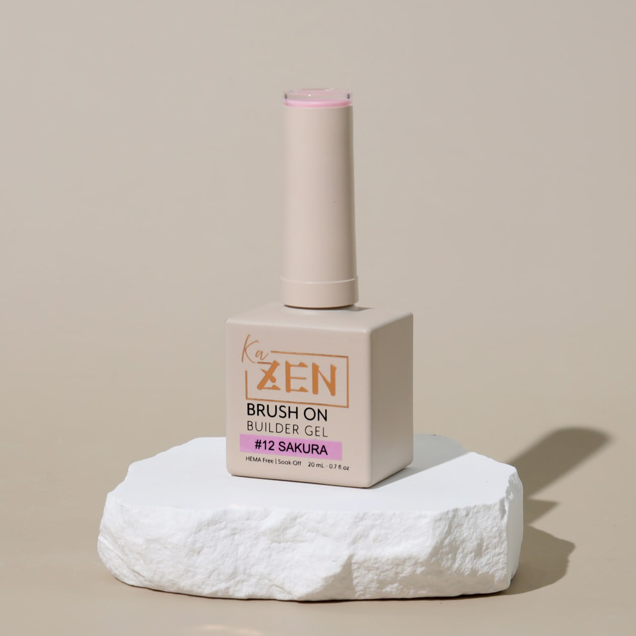 KaZEN | Brush-on Builder Gel - 12 Colors