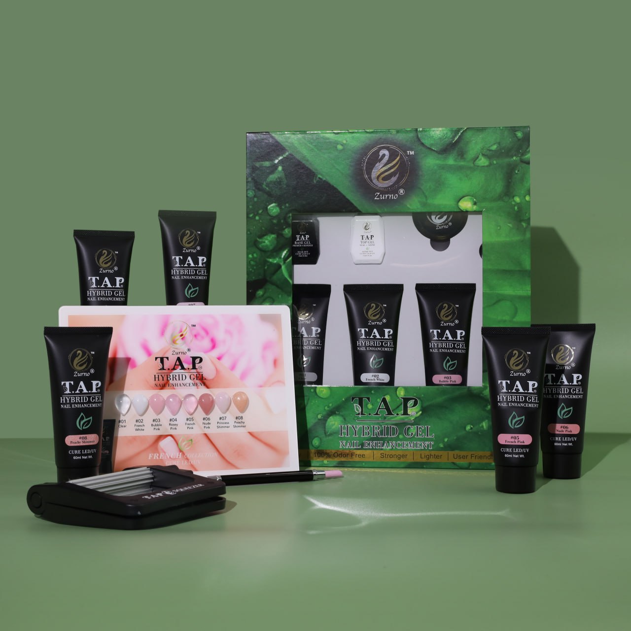 T.A.P Gel | Pink &amp; White Collection - 8 Colors (60ml)