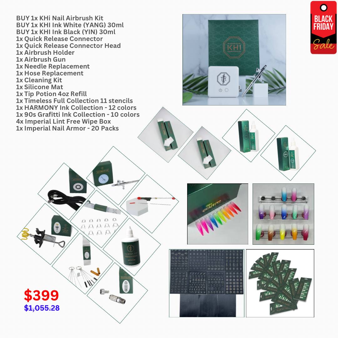 BLACK FRIDAY - TIR - KHI Airbrush Bundle
