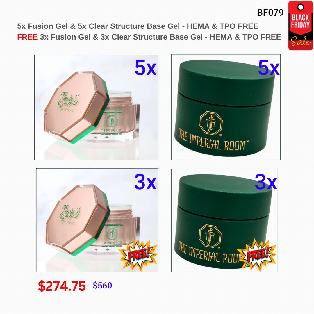 FLASH SALE - TIR - Fusion Gel &amp; Structure Base Gel Bundle 1