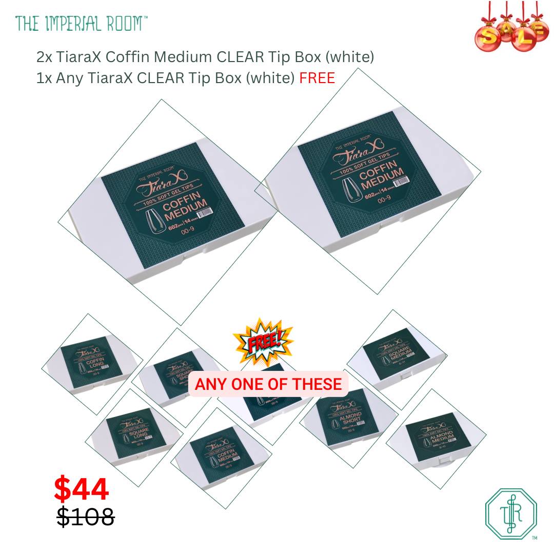 XMAS SALE - TIR - Clear Tips Box Bundle