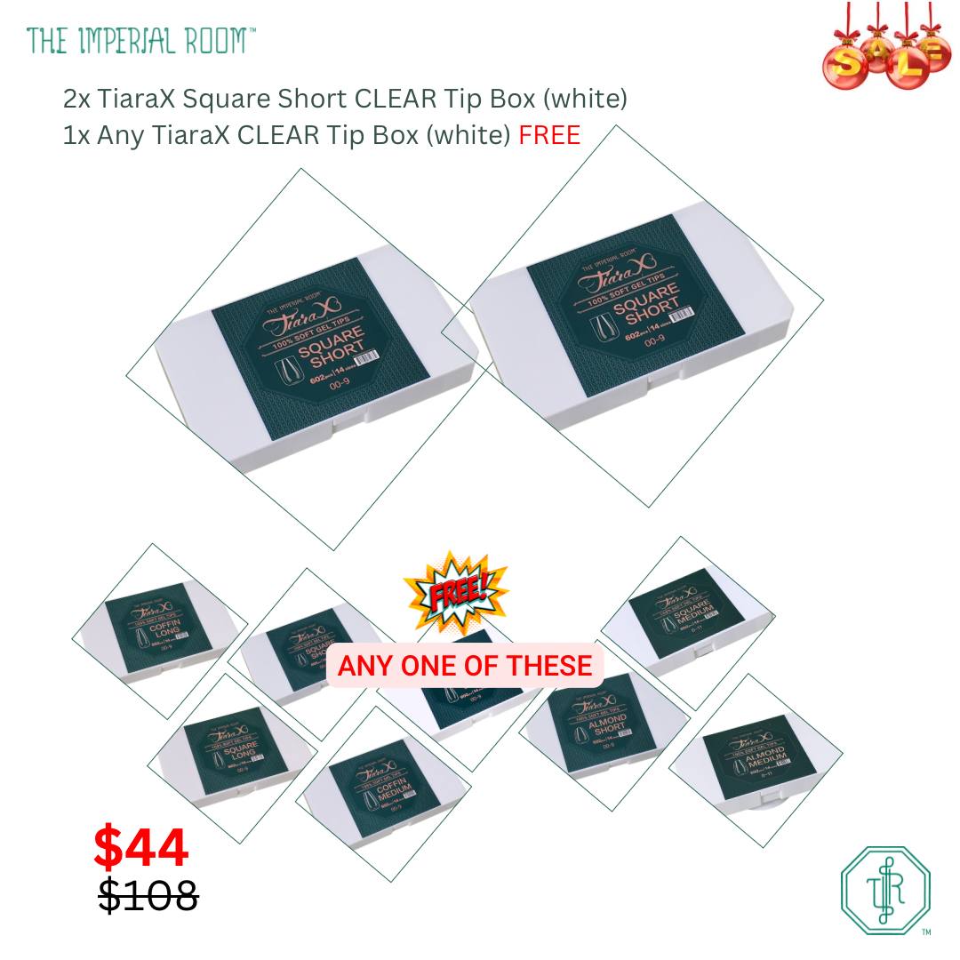 XMAS SALE - TIR - Clear Tips Box Bundle