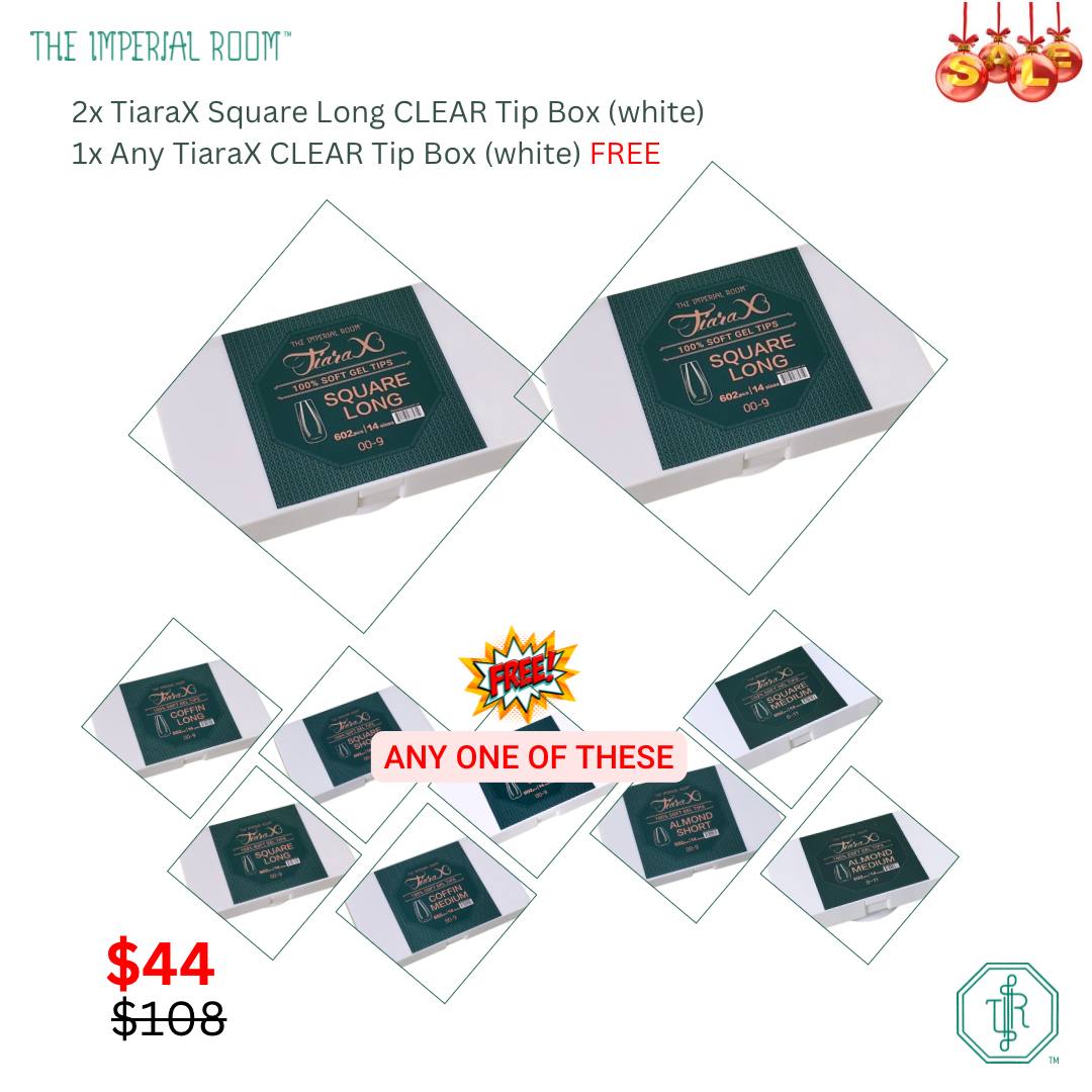 XMAS SALE - TIR - Clear Tips Box Bundle