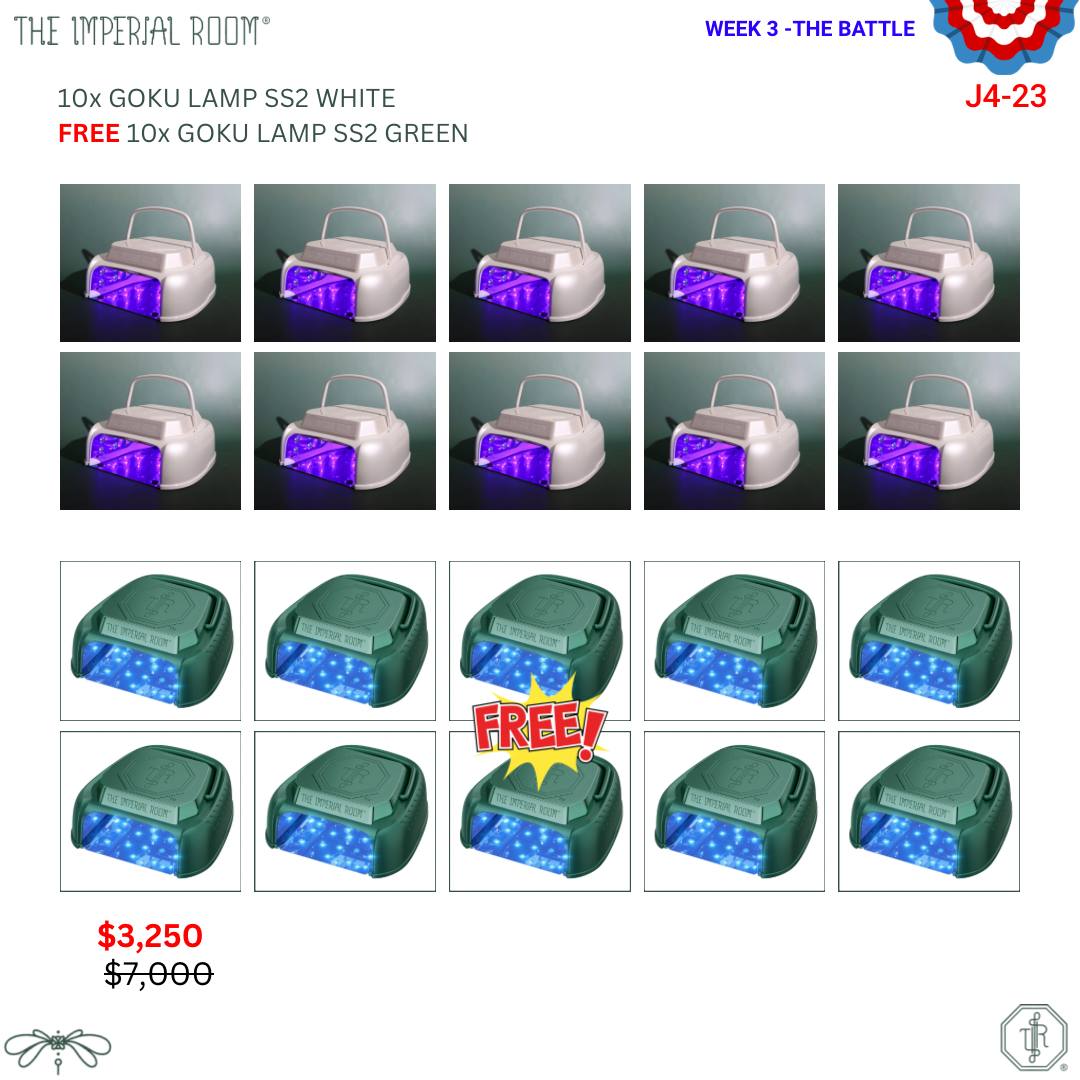 4TH JULY SALE - TIR - Goku SS2 Curing Lamp Bundle