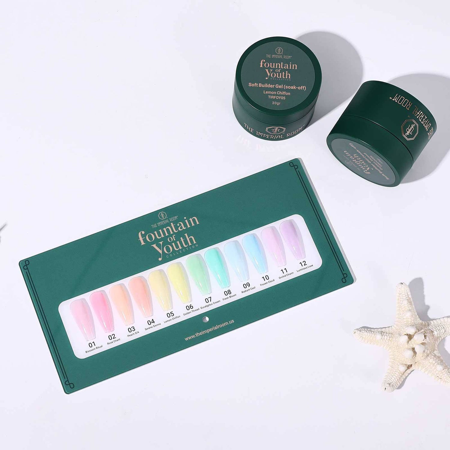 NEW LAUNCHING - TIR - Fountain of Youth Collection - 12 Colors