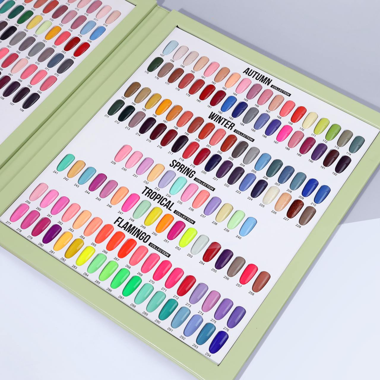 BruBru Nail Color Chart 一覧 DIP n' DUO - Sample/Color Chart - Optional – Nailsjobs by Zurno