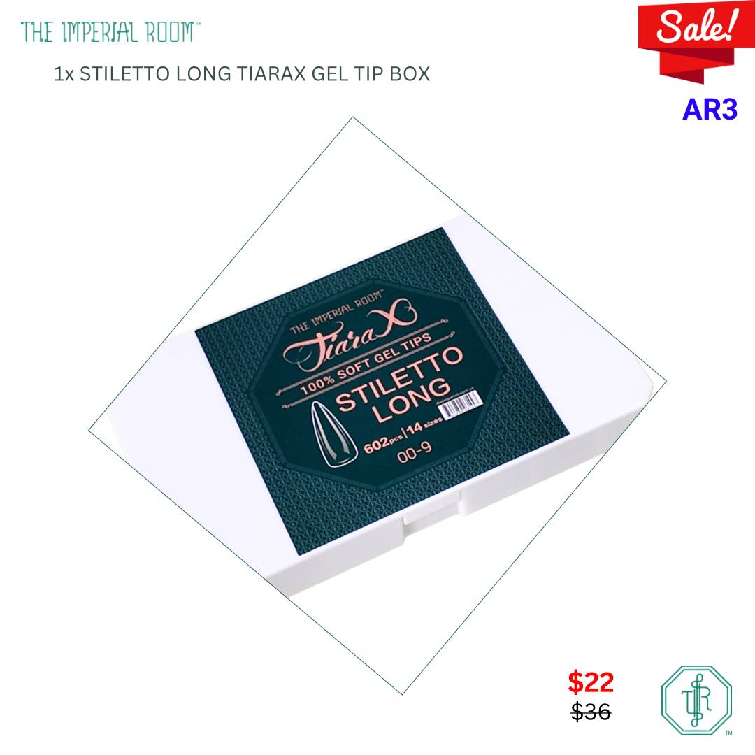 TIR | TiaraX - Clear Tips Box – Nailsjobs by Zurno