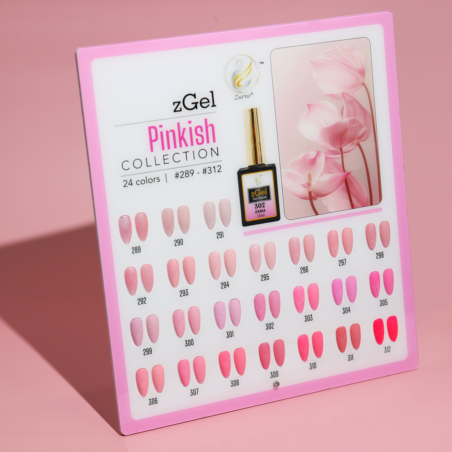 zBlend &amp; zGel | Color Chart - NEW VERSION