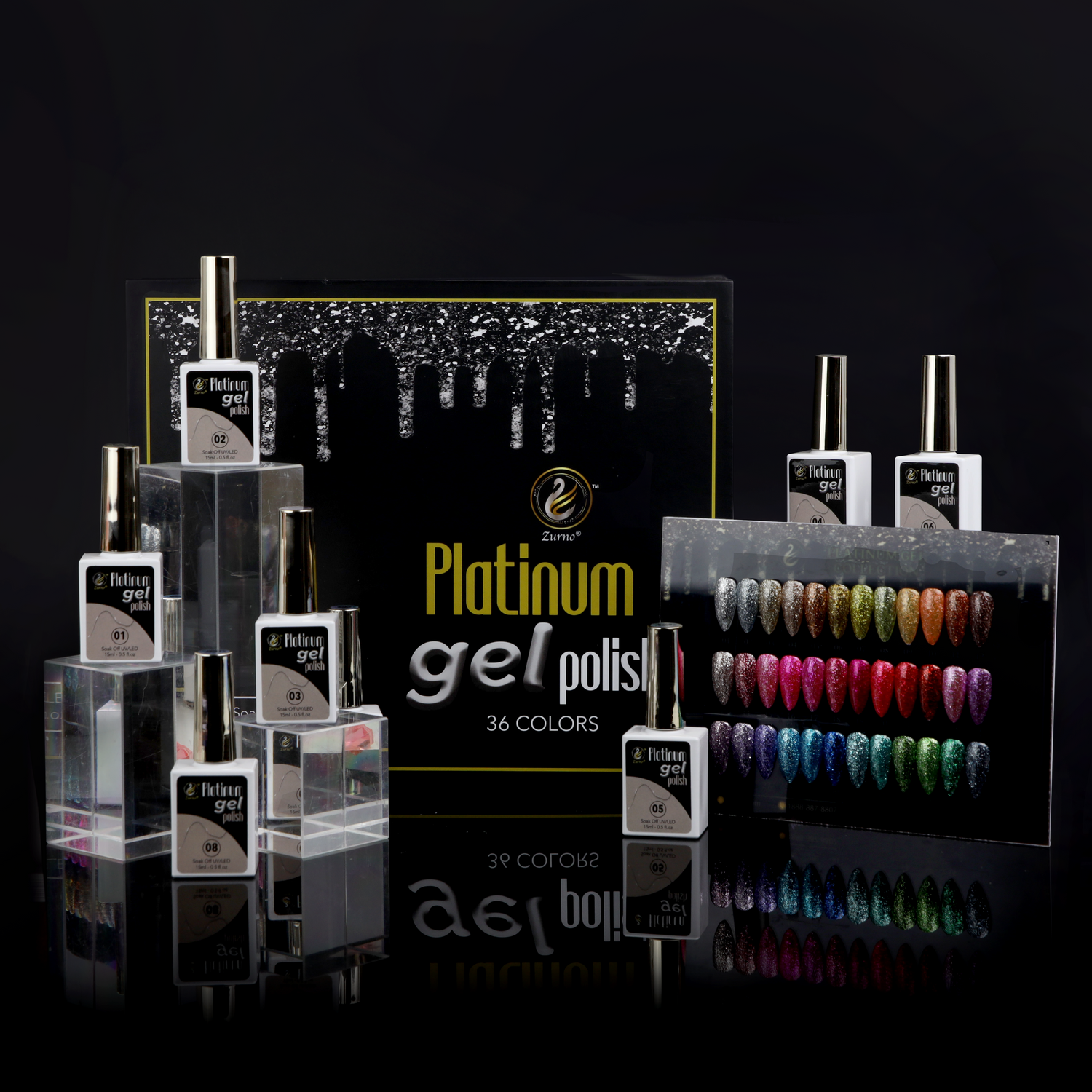 Platinum Gel Polish - 36 Colors Collection