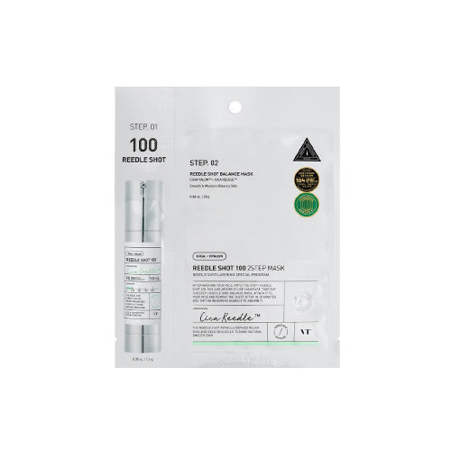 VT COSMETICS - MILD REEDLE SHOT 100 2-STEP MASK