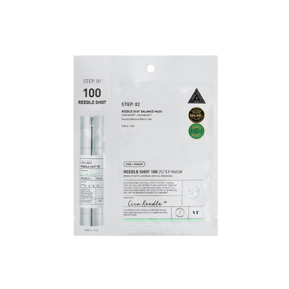VT COSMETICS - MILD REEDLE SHOT 100 2-STEP MASK