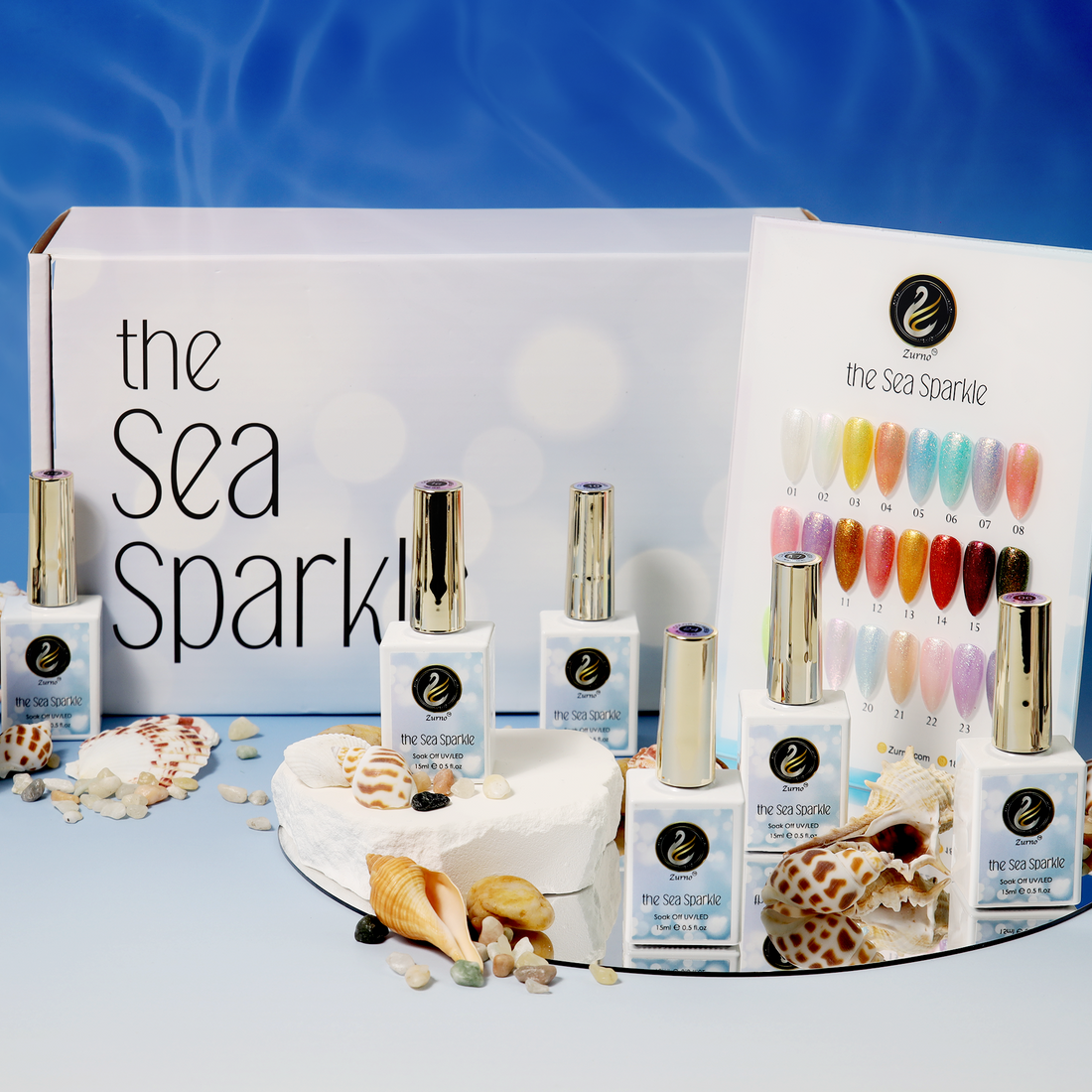 The Sea Sparkle - 24 Colors Collection