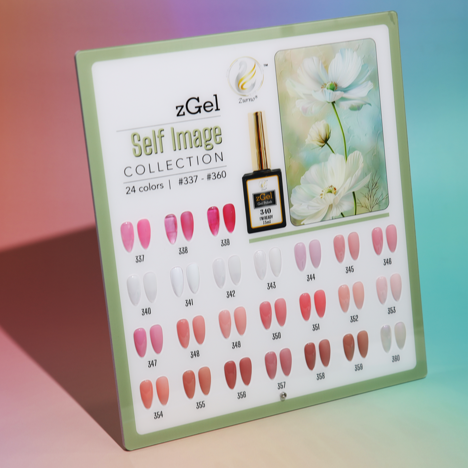 zBlend &amp; zGel | Color Chart - NEW VERSION
