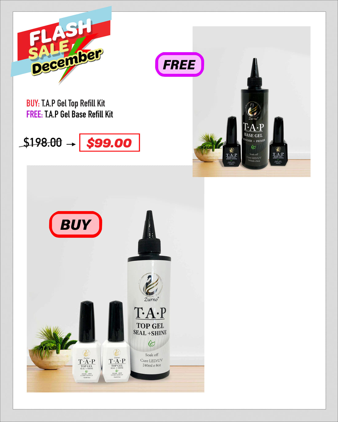 FLASH SALE - T.A.P - Refill Kit Bundle