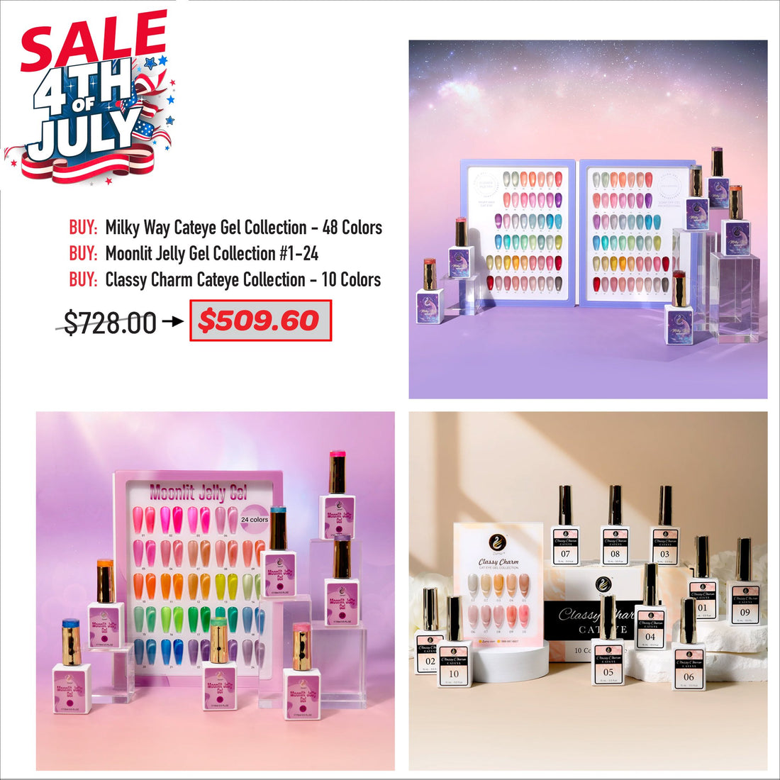 4TH JULY SALE - Cateye Collections Bundle
