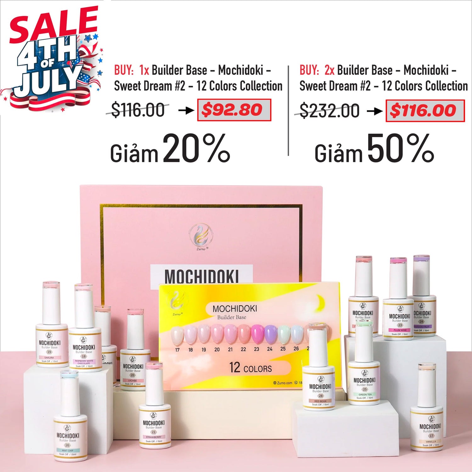 4TH JULY SALE - Builder Base Collections Deal