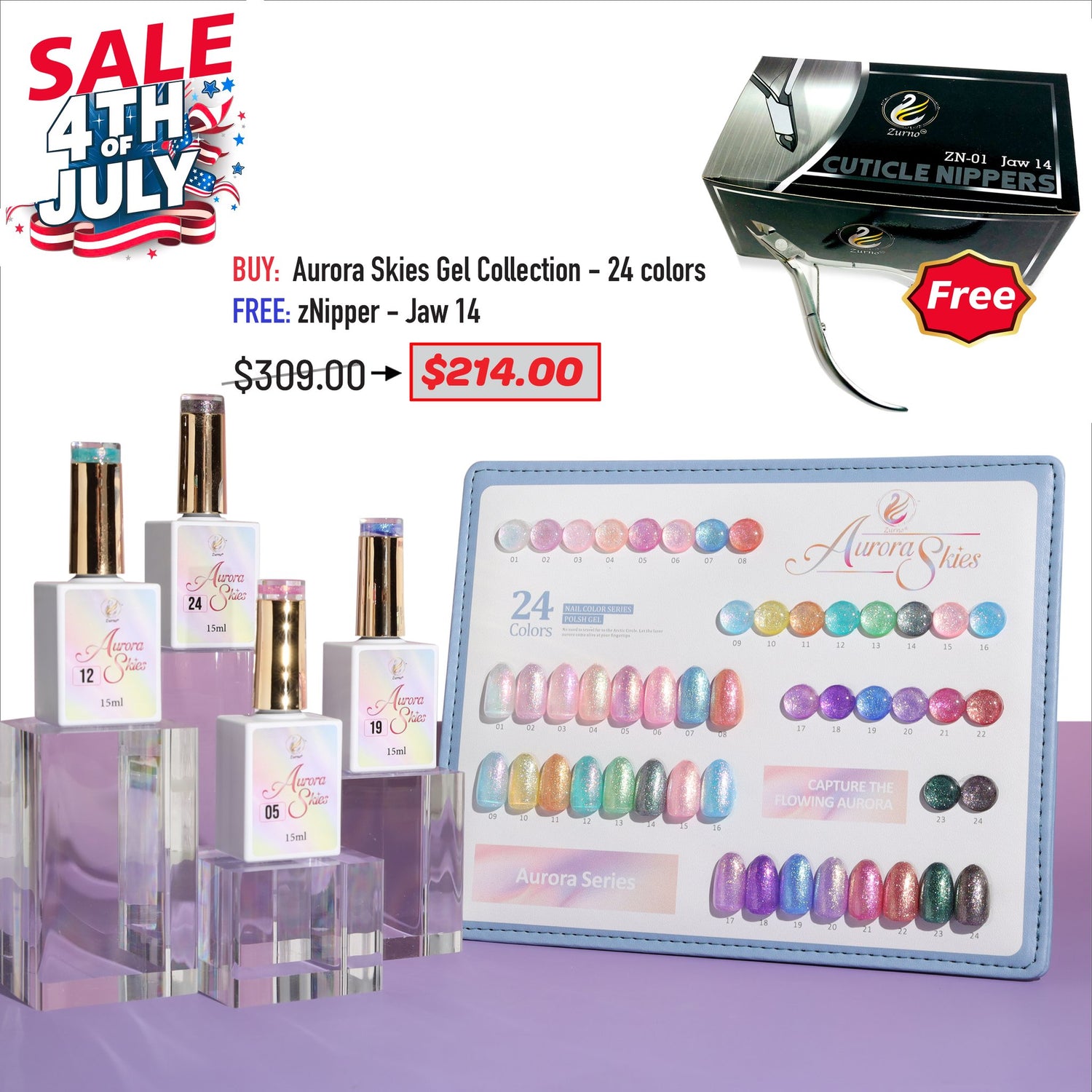 4TH JULY SALE - Aurora Skies Collection Deal