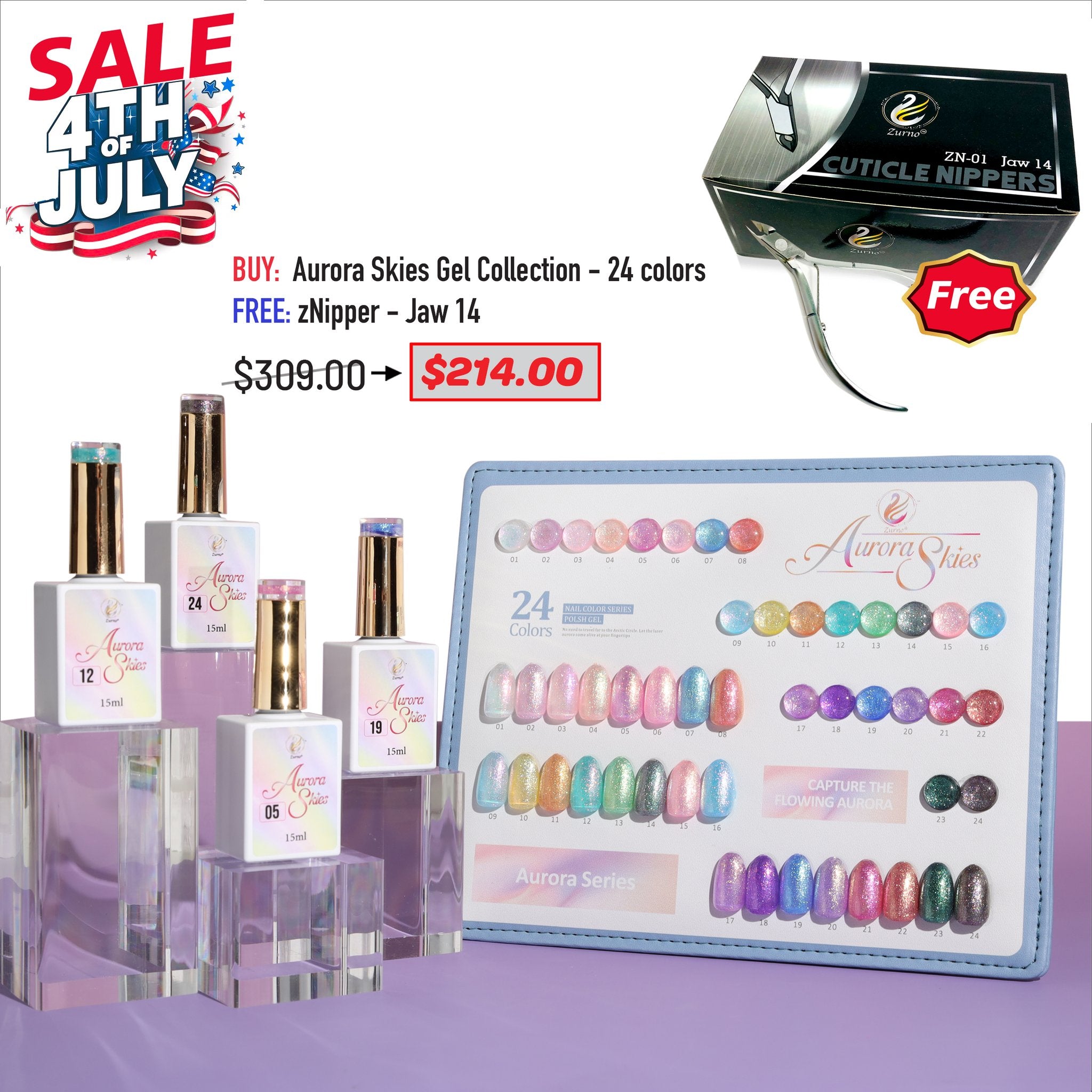 4TH JULY SALE - Aurora Skies Collection Deal