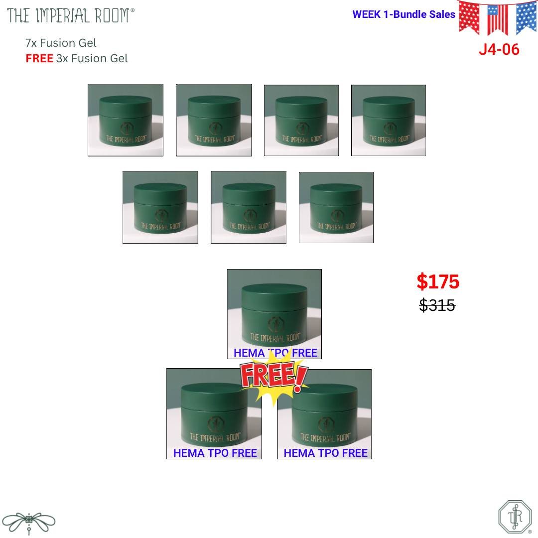 4TH JULY SALE - TIR - Fusion Gel Bundle 1
