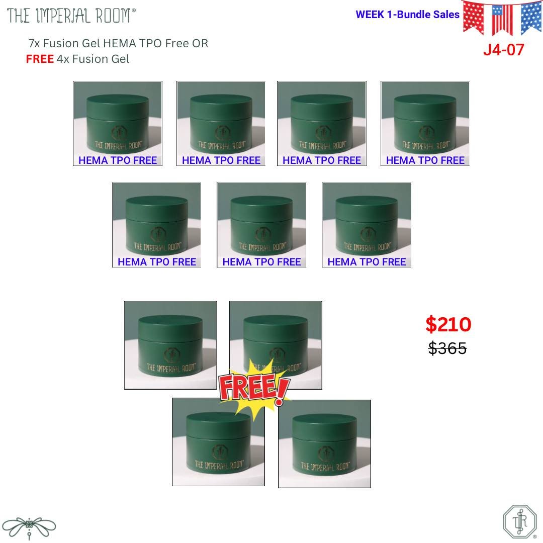 4TH JULY SALE - TIR - Fusion Gel Bundle 2