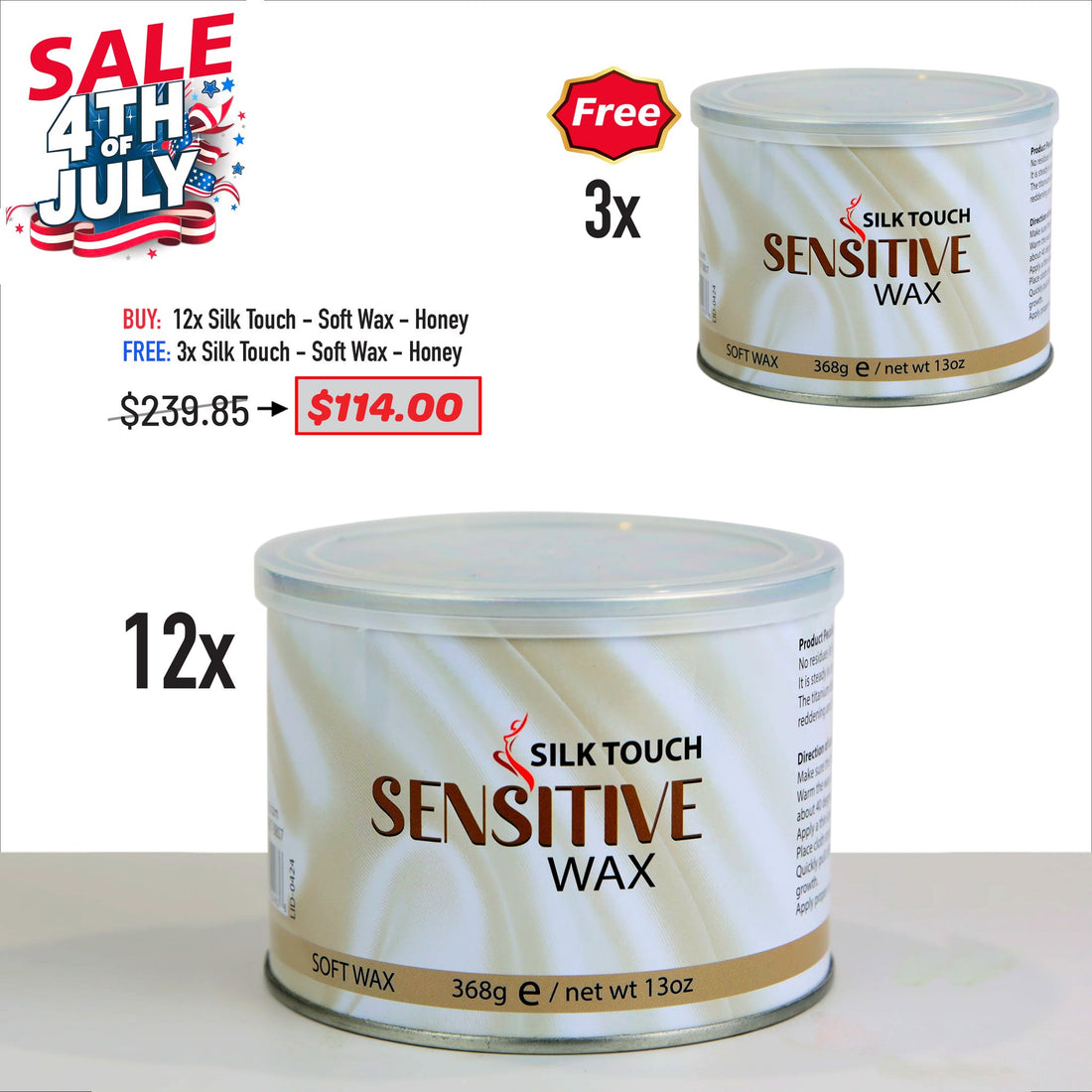 4TH JULY SALE - Soft Wax Small Bundle