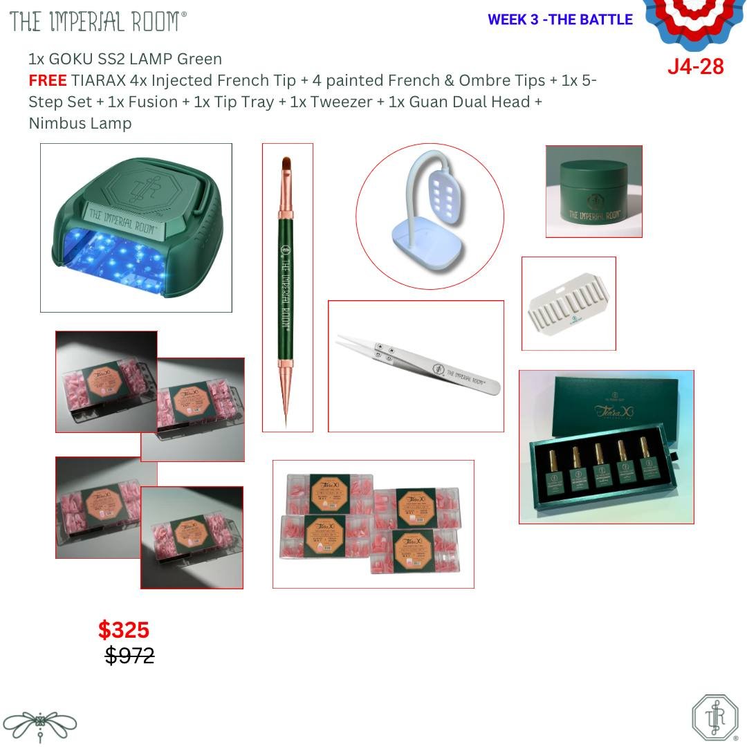 4TH JULY SALE - TIR - French &amp; Ombre Tips Bundle