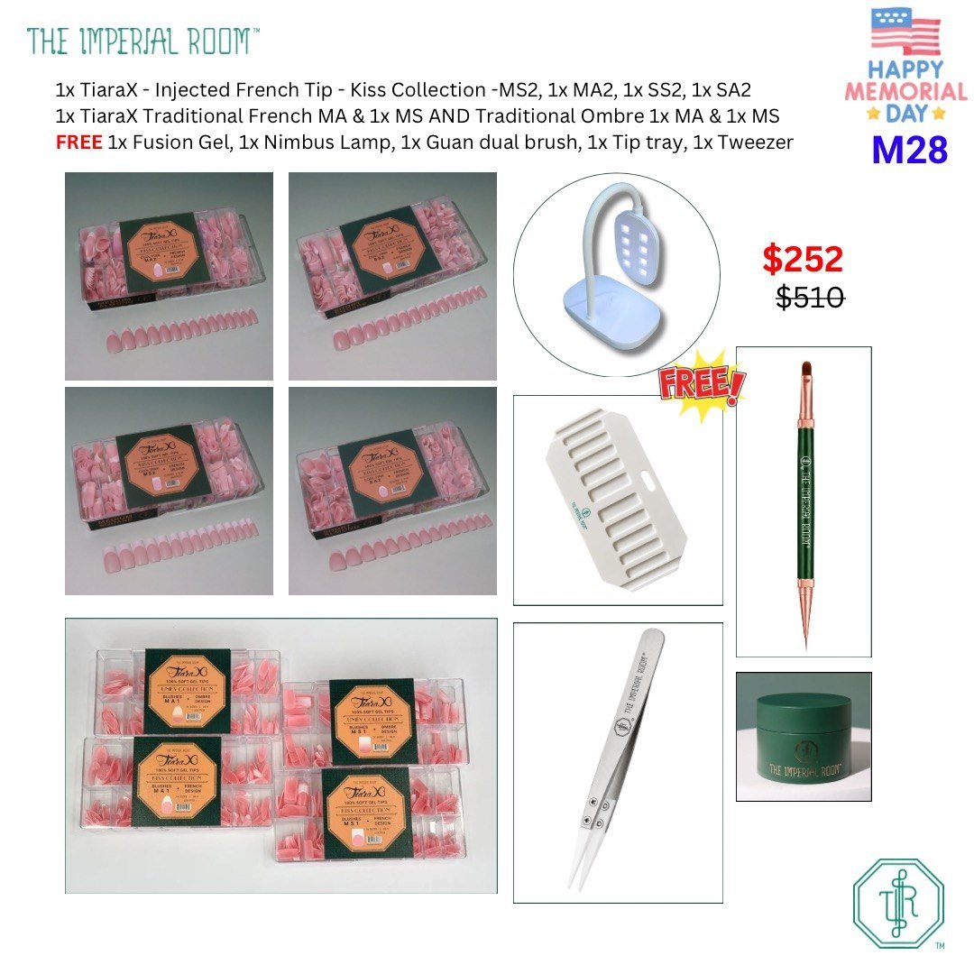 MEMORIAL DAY DEAL - TIR - French &amp; Ombre Tip Box Bundle