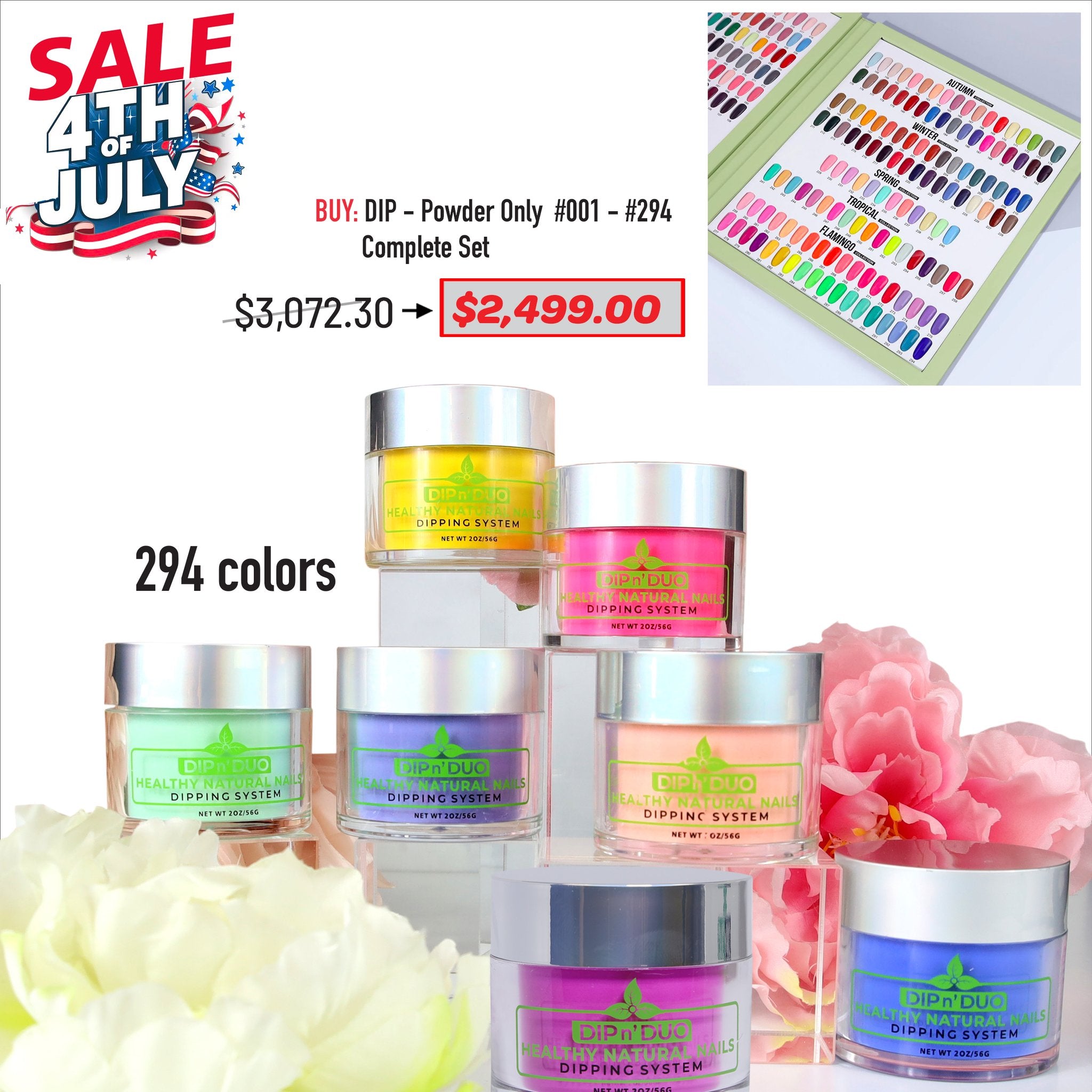 4TH JULY SALE - DIP Complete Set Deal
