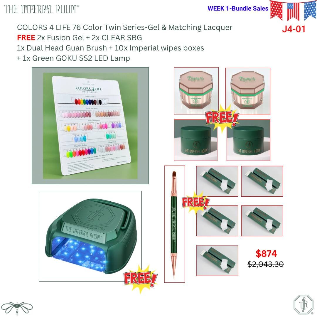 4TH JULY SALE - TIR - COLORS4LIFE Bundle
