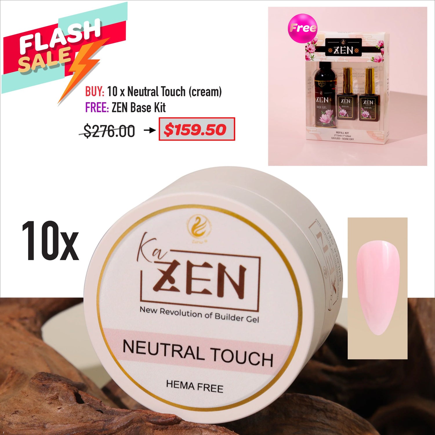 FLASH SALE - KaZEN Neutral Touch &amp; Water Drop Bundle