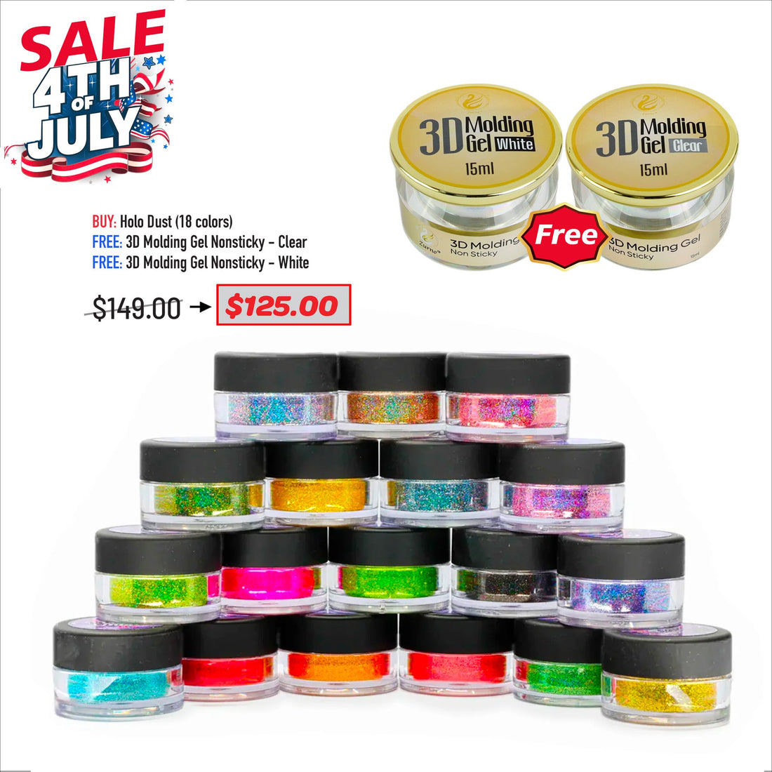 4TH JULY SALE - Holo Dust Bundle