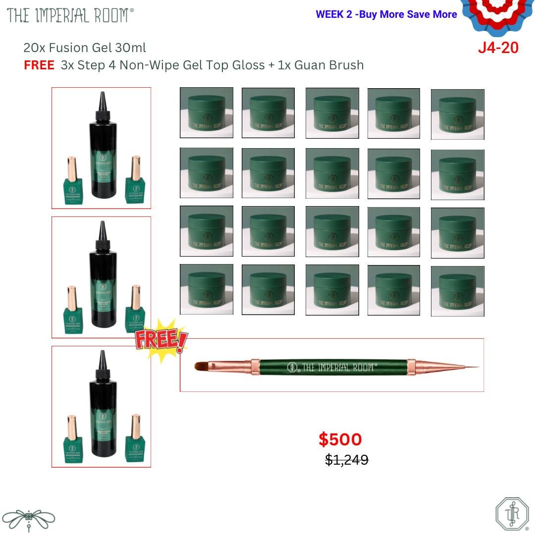 4TH JULY SALE - TIR - Fusion Gel Bundle 1
