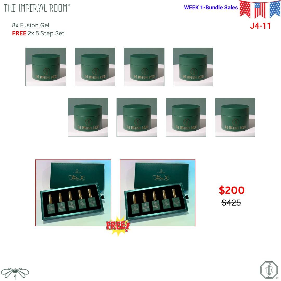 4TH JULY SALE - TIR - Fusion Gel &amp; 5-Step