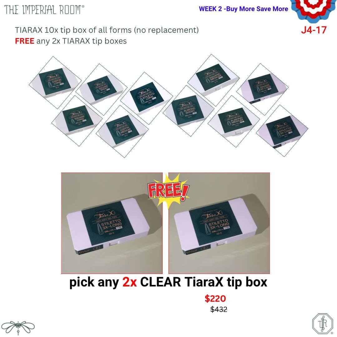 4TH JULY SALE - TIR - Clear Tip Box Bundle