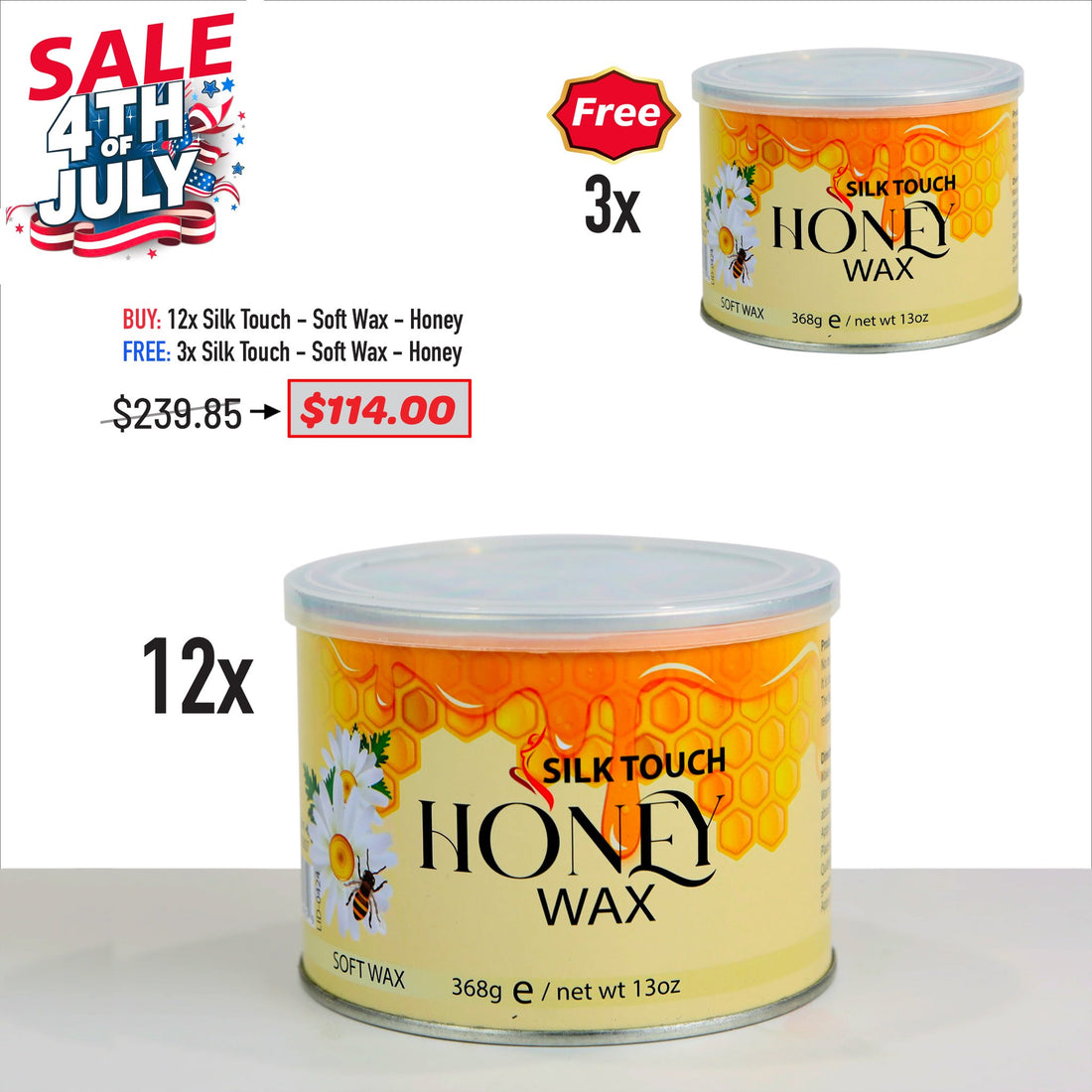 4TH JULY SALE - Soft Wax Small Bundle