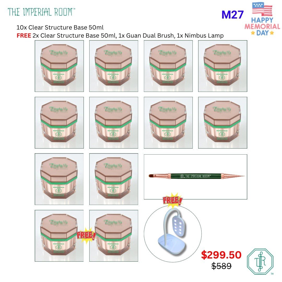 MEMORIAL DAY DEAL - TIR - Structure Base Clear Bundle