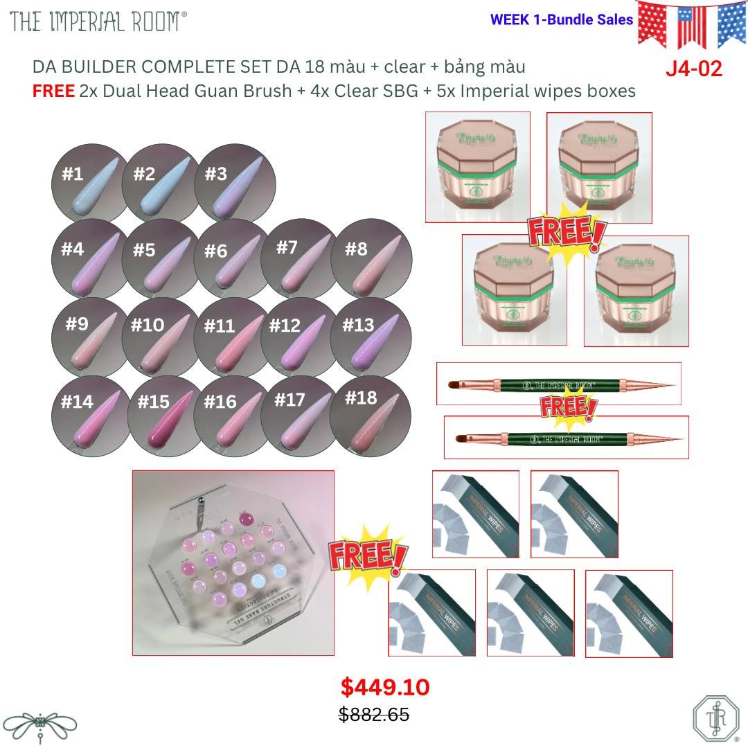 4TH JULY SALE - TIR - DA Builder Complete Set Bundle