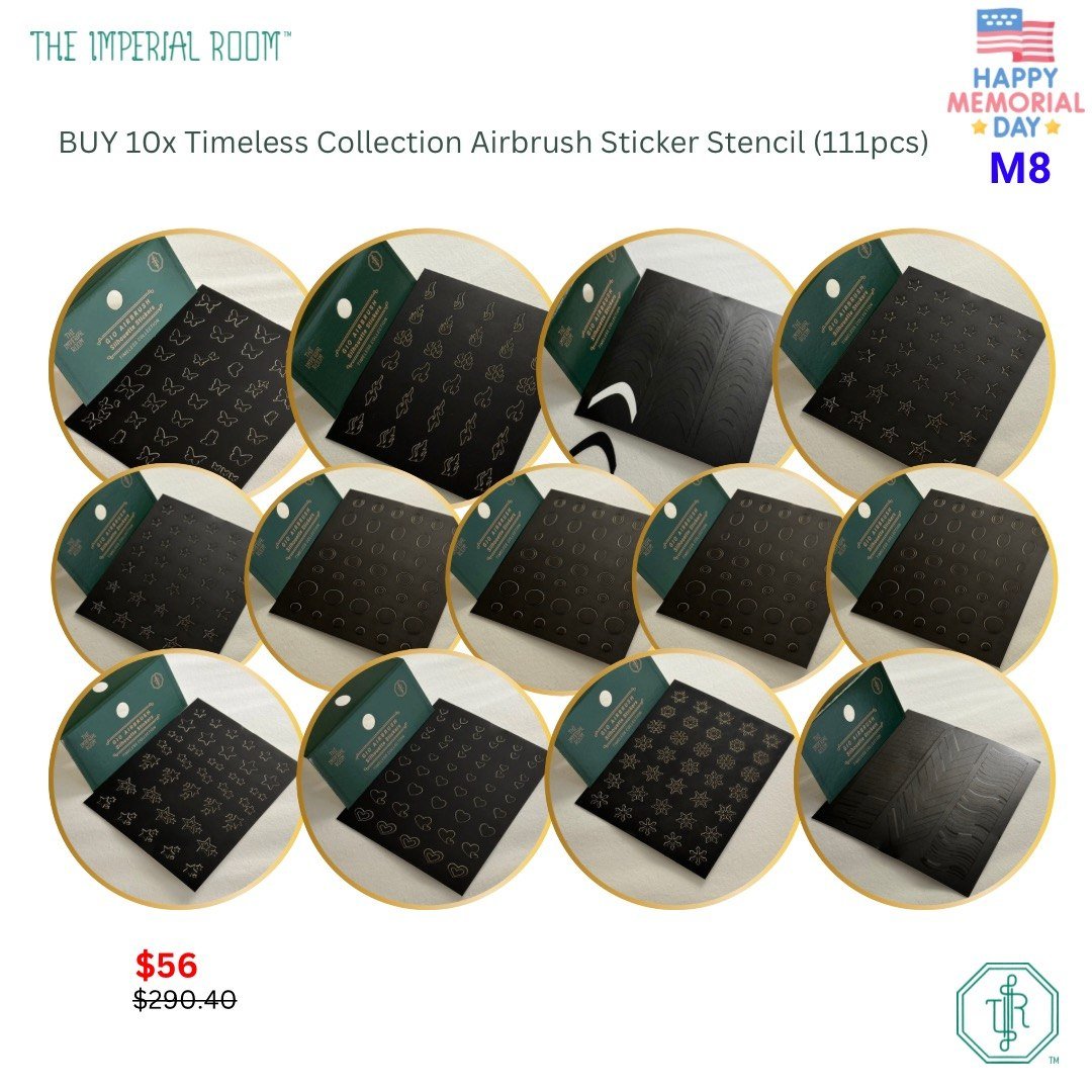 MEMORIAL DAY DEAL - TIR - Timeless Sticker Collection