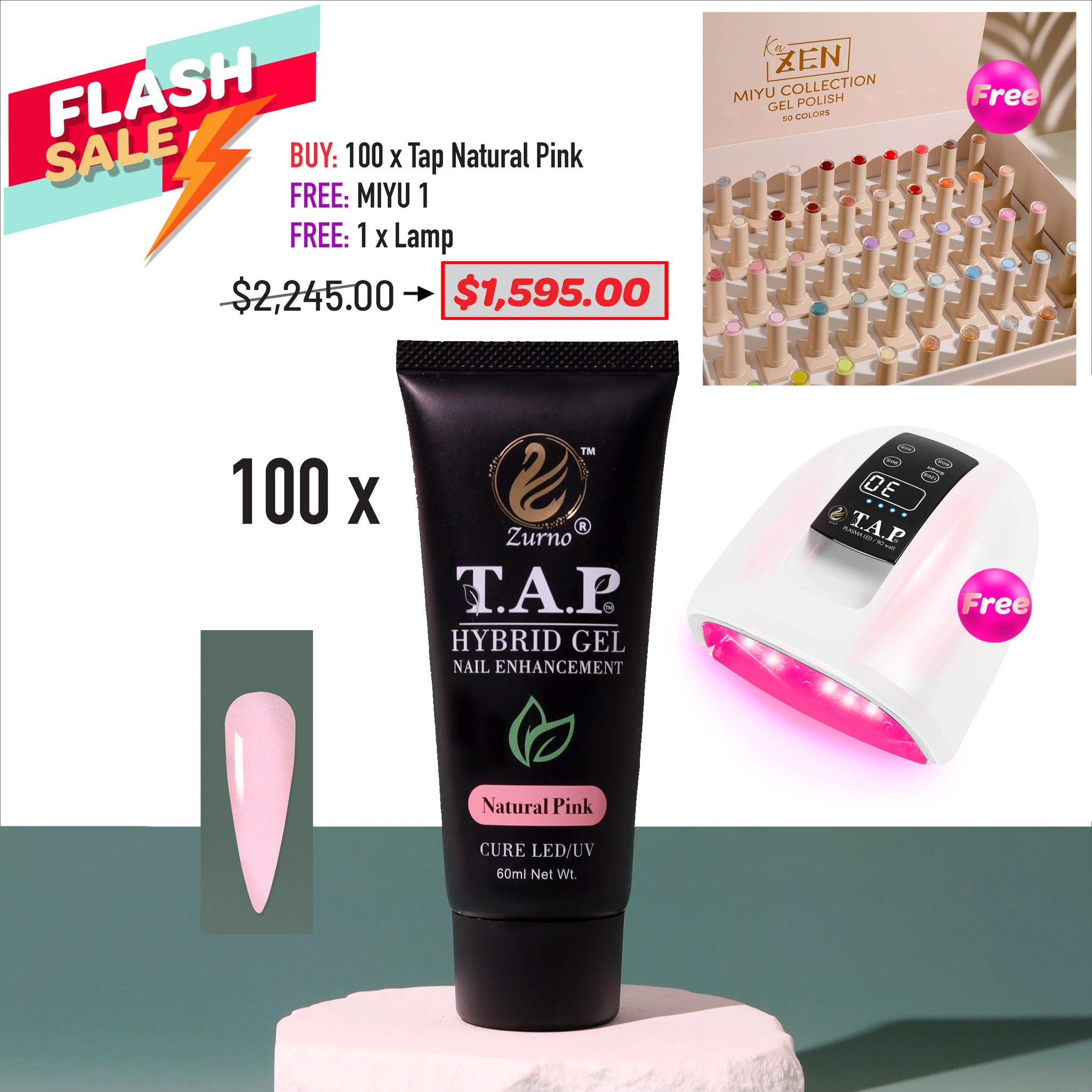 FLASH SALE - TAP Natural Pink &amp; MIYU Bundle