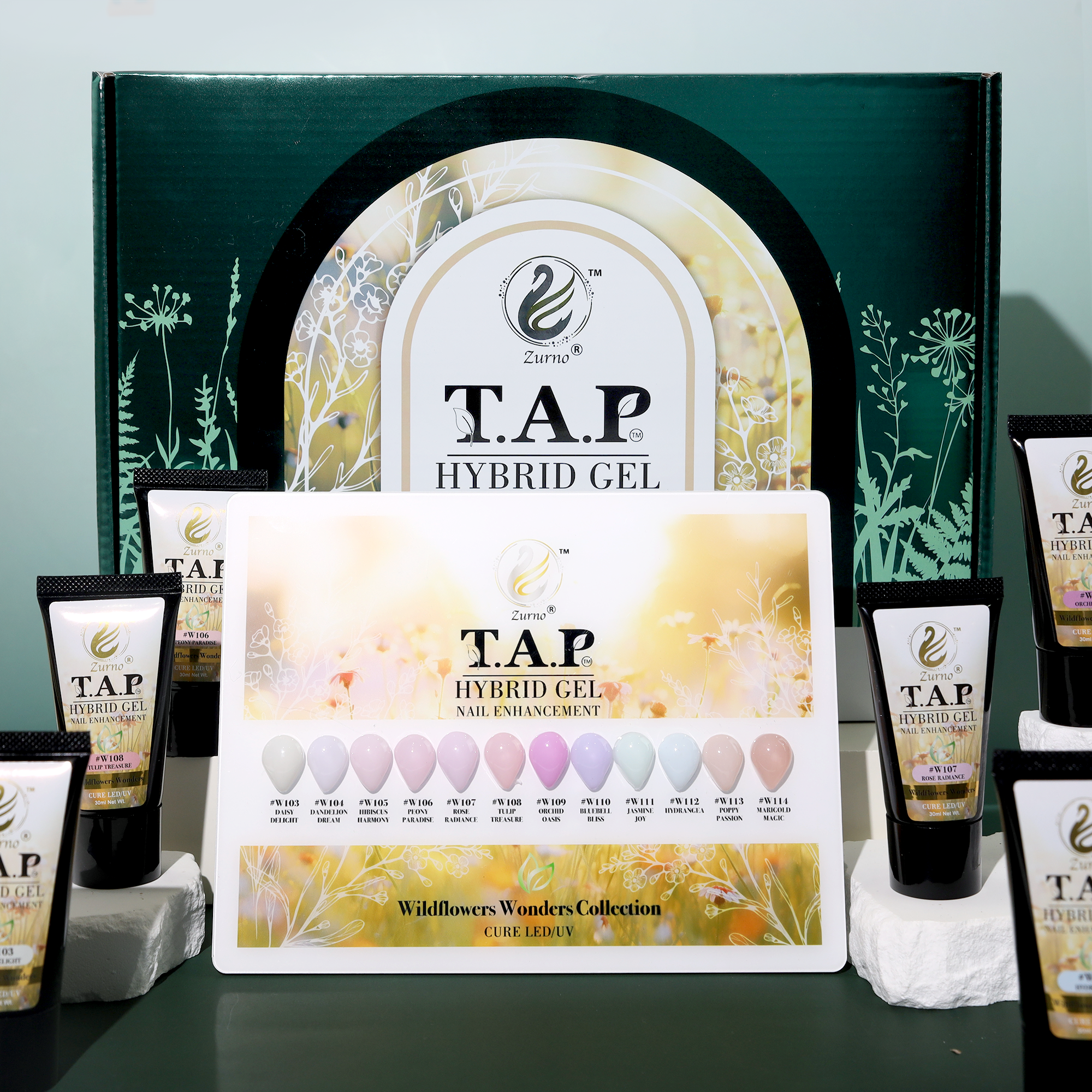 T.A.P Gel | Wildflowers Wonders Collection - 12 Colors