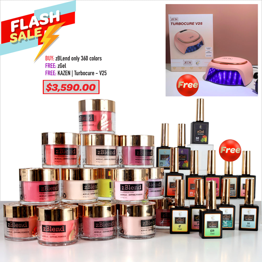 FLASH SALE - zBlend &amp; zGel - Complete Set