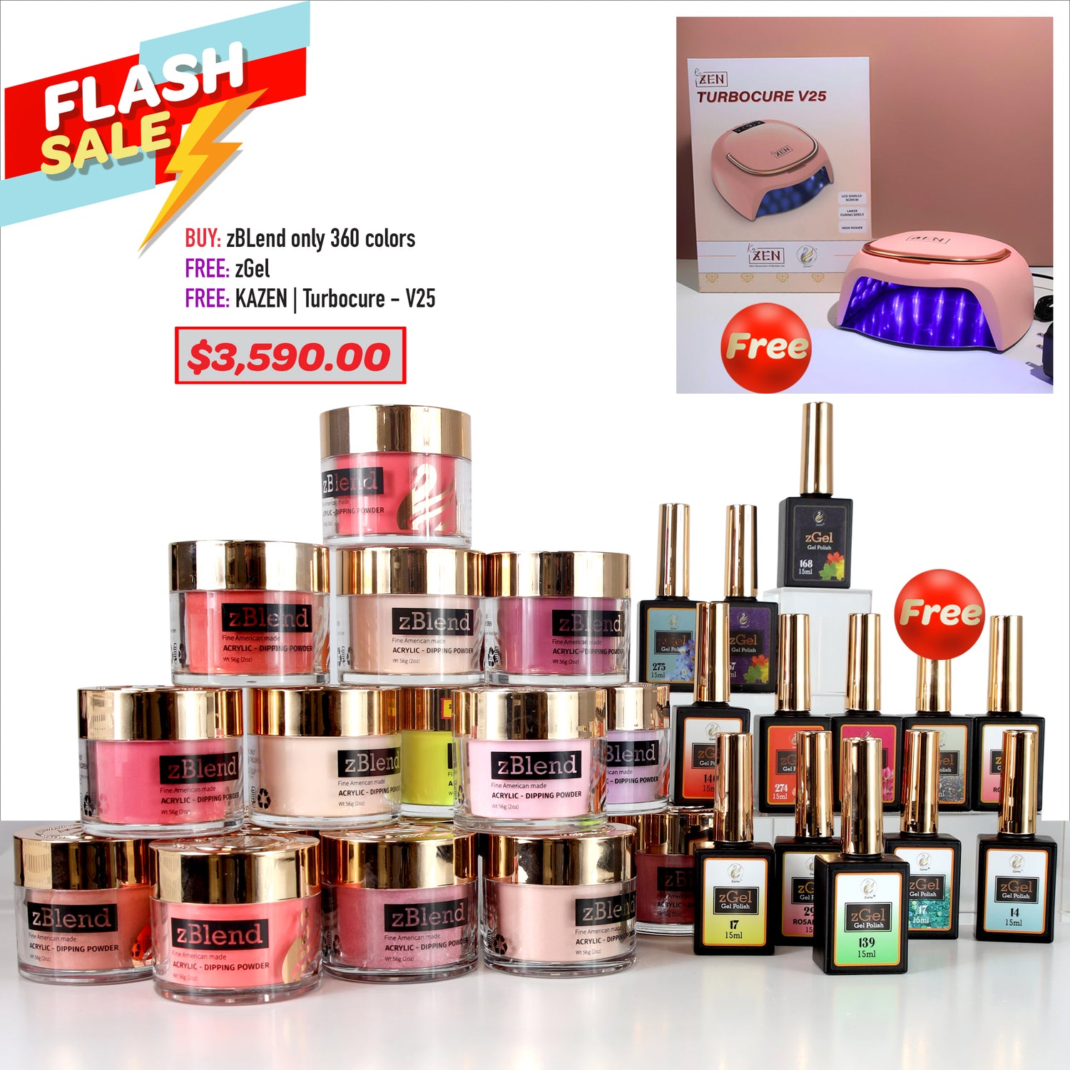 FLASH SALE - zBlend &amp; zGel - Complete Set