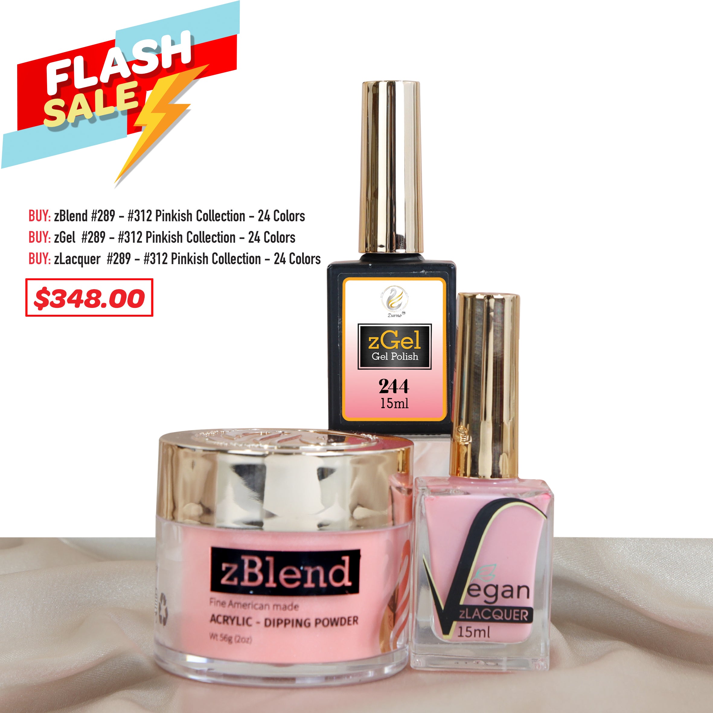 FLASH SALE  - 4-in-1 zBlend Collection - Pinkish Bundle