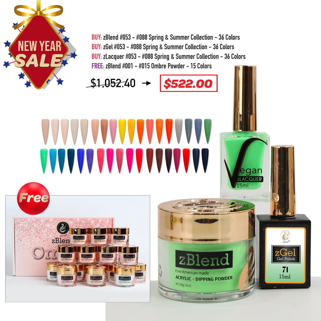 NEW YEAR SALE - zBlend Spring &amp; Summer Bundle