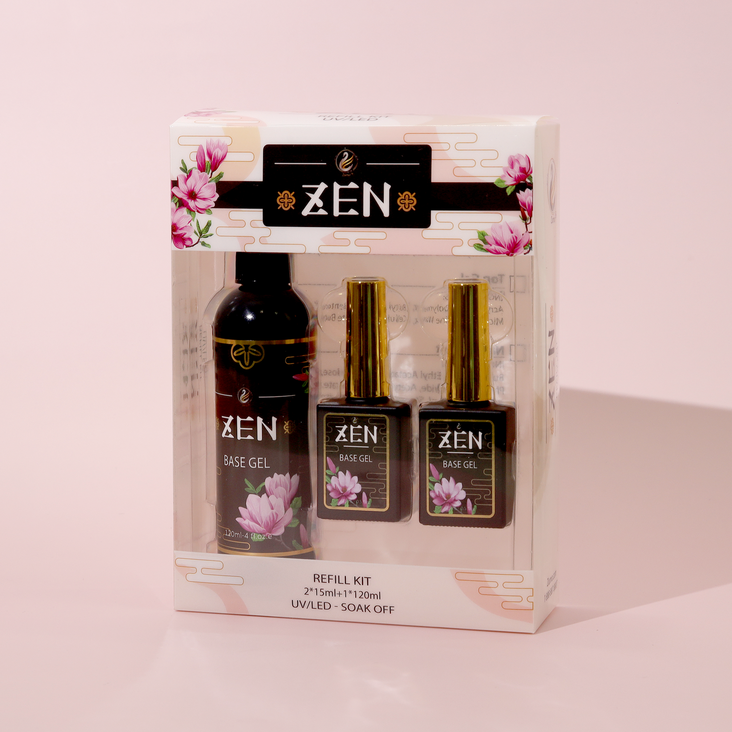 KaZEN Builder Gel - Refill size - Bonder - Base - Top