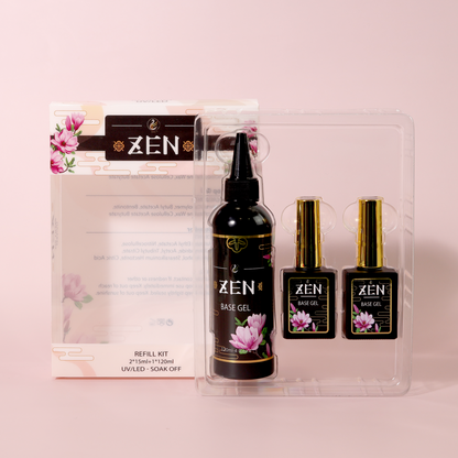 KaZEN Builder Gel - Refill size - Bonder - Base - Top